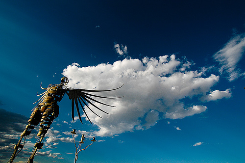 Iron Angel by BURИBLUE on Flickr (CC-BY-NC-SA)